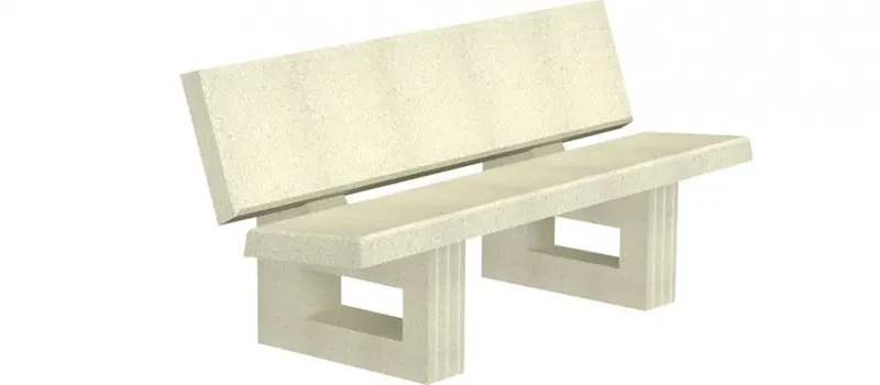 Banc béton Los Angeles