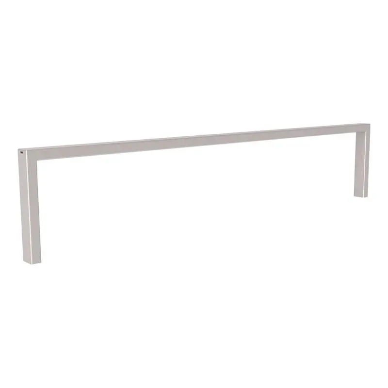 Barre accroche moto Milan 1 500 mm, tube acier 50 x 30 mm, hauteur 300 mm, galvanisée ou peinte, à sceller
