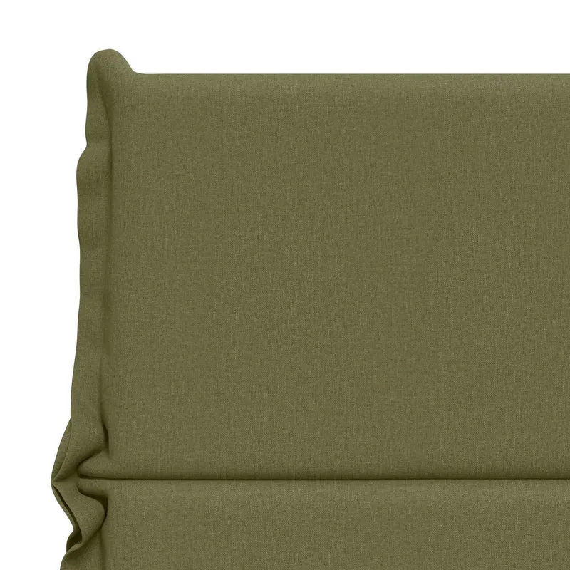 High Back Chair Cushion GEMERT 2 pcs 100% Polyester Olive Green