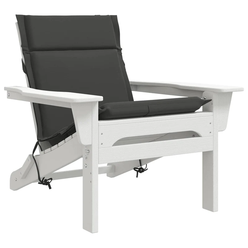 Low Back Chair Cushion GEMERT 6 pcs 100% Polyester Anthracite