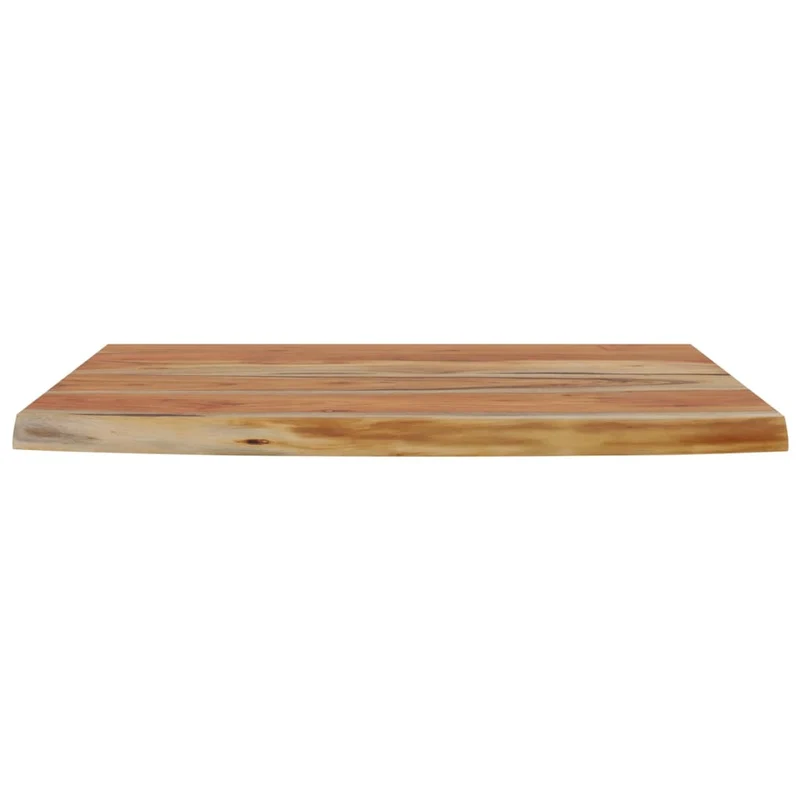 Wall Shelf 70x40x2,5 cm Rectangular Solid Wood Acacia Live Edge