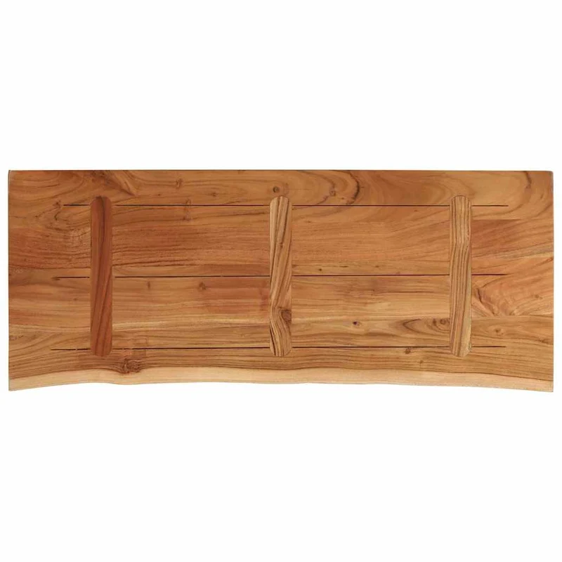 Bathroom Countertop 140x60x2,5 cm Rectangular Solid Wood Acacia