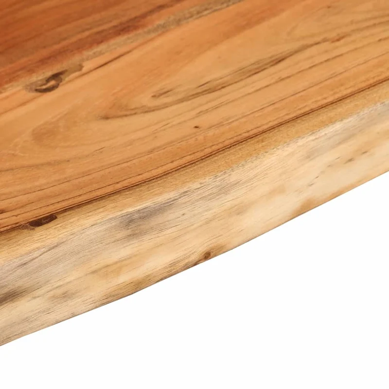 Table Top 160x40x2,5 cm Rectangular Solid Wood Acacia Live Edge