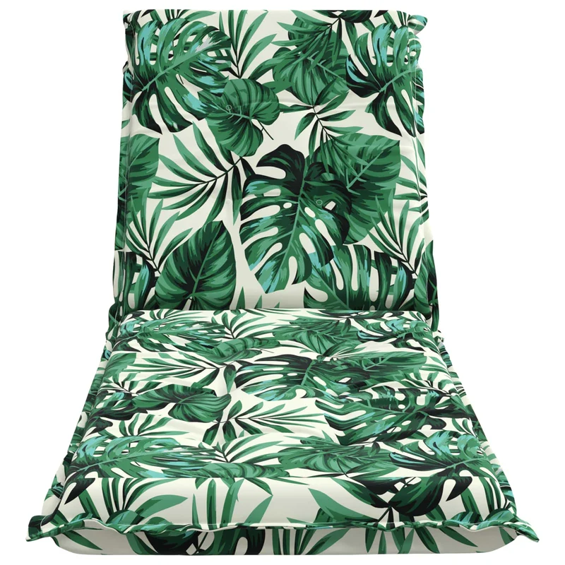 Sunlounger Cushion GEMERT 100% Polyester Leaf Pattern