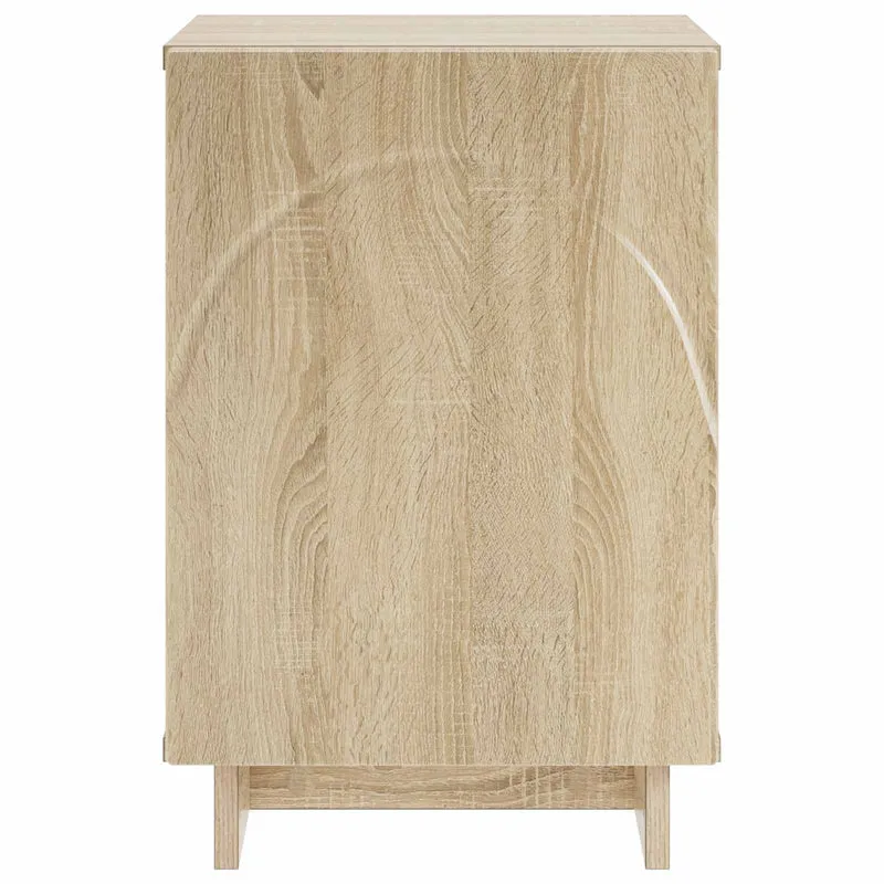 Bedside Cabinet Sonoma Oak 33.5 x 34.5 x 50 cm Engineered Wood
