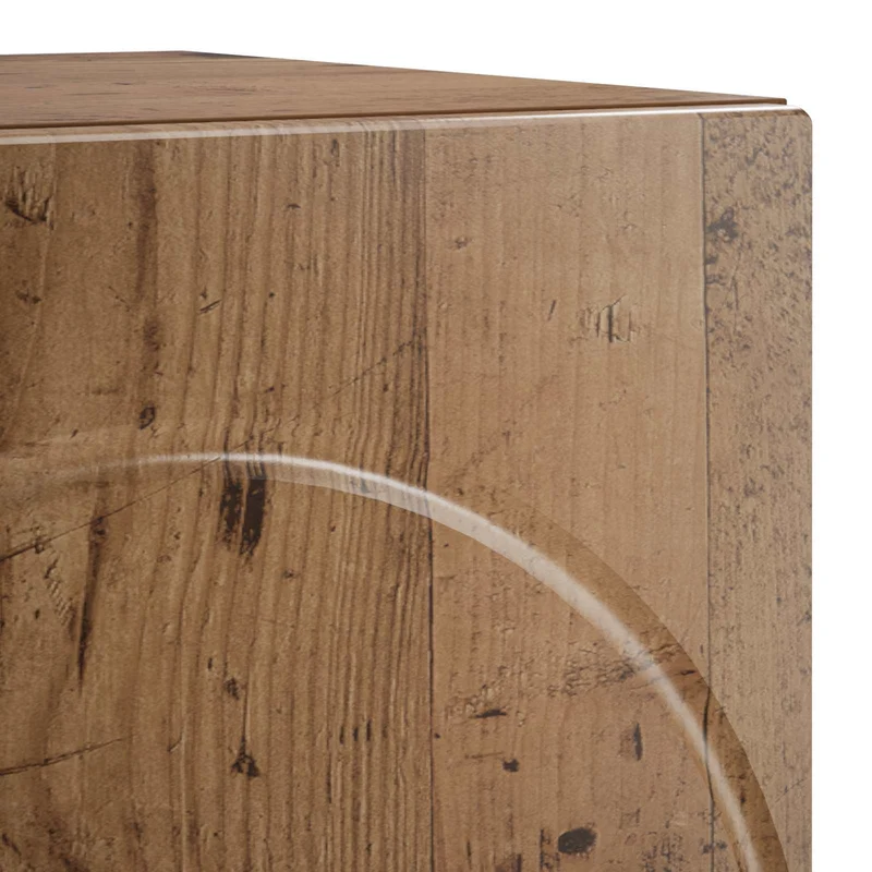 Bedside Cabinet Old Wood 33.5 x 34.5 x 50 cm Engineered Wood