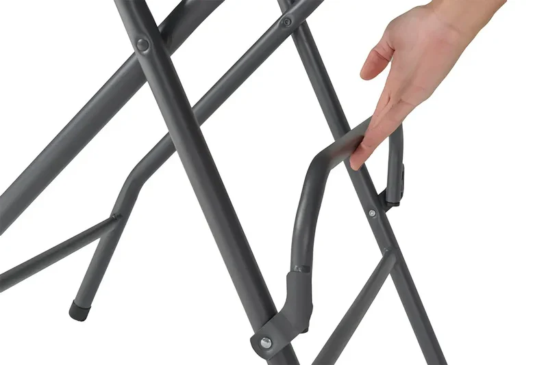 Tabouret haut pliant plastique pour table cocktail