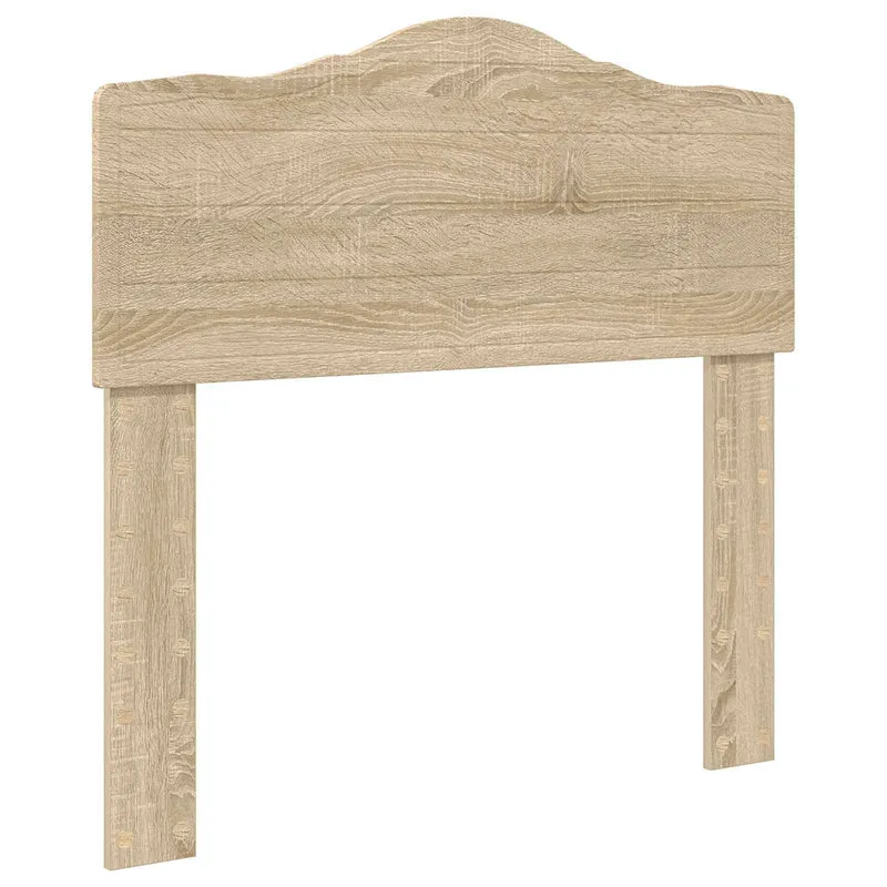 Bed Frame with Drawer Sonoma Oak 75 x 190 cm Engineer Wood