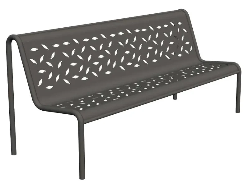 Banc métal Tubular