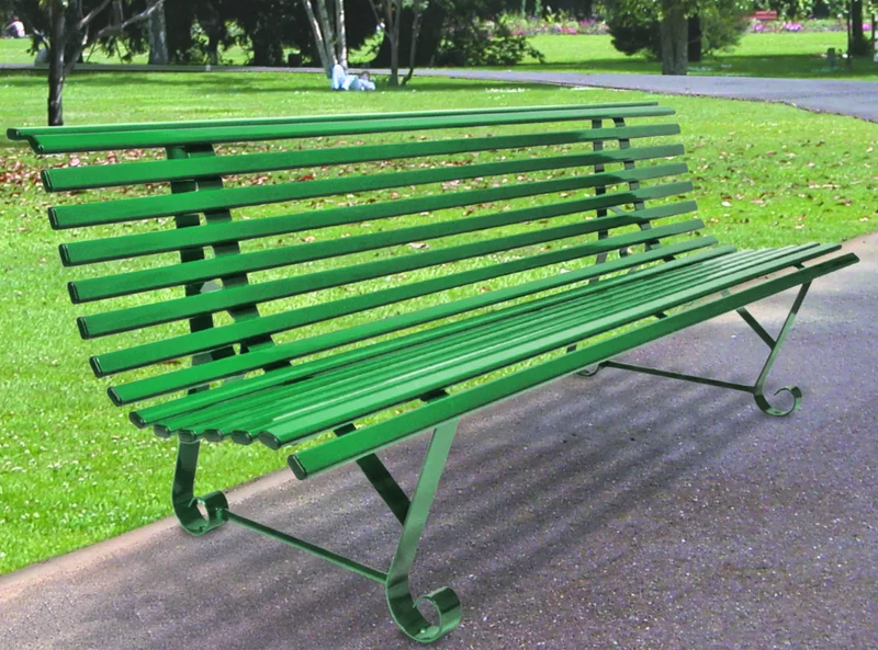 Banc métal Square