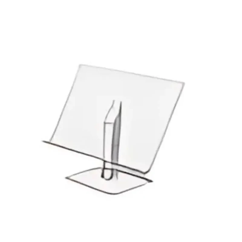 Lutrin de table en plexiglas, format A4 ou A3