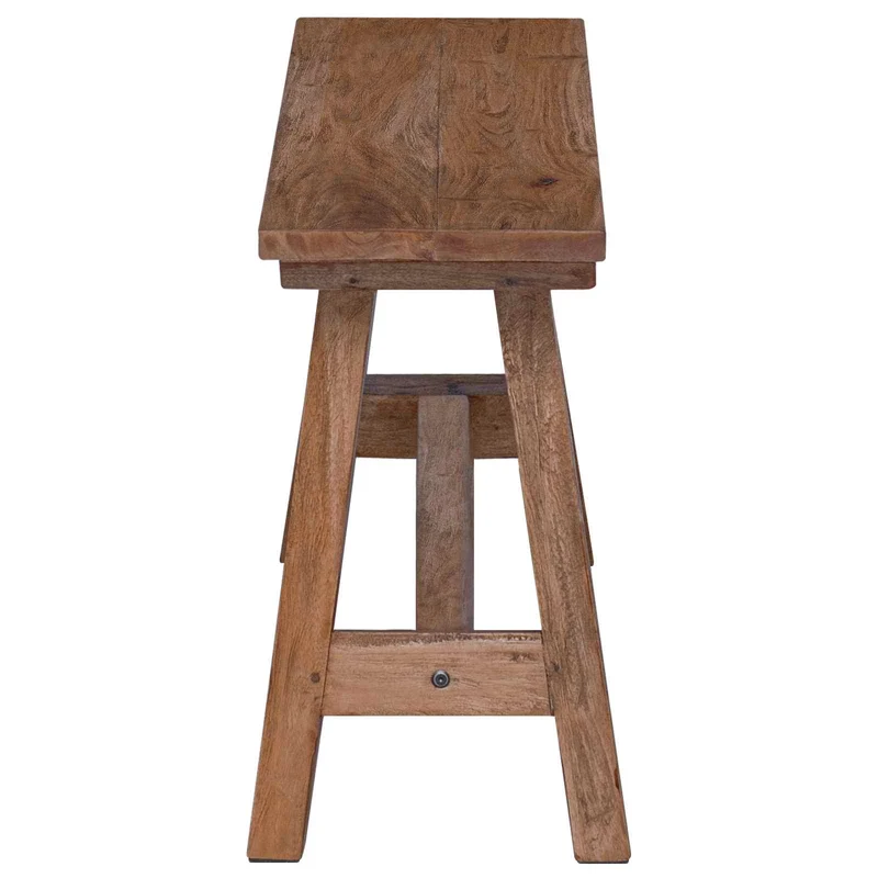 Bench Natural 92 x 23.5 x 45.5 cm Solid Mahogany wood