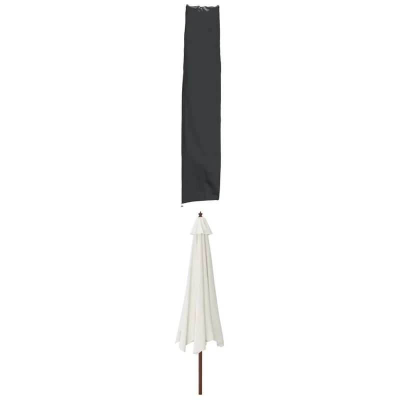 Garden Umbrella Covers 2 pcs 136x25/23,5 cm 420D Oxford Fabric
