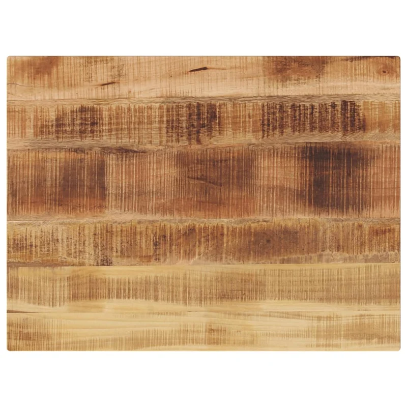 Table Top 90x70x2,5 cm Rectangular Solid Wood Rough Mango
