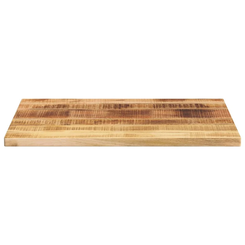 Table Top 90x70x2,5 cm Rectangular Solid Wood Rough Mango
