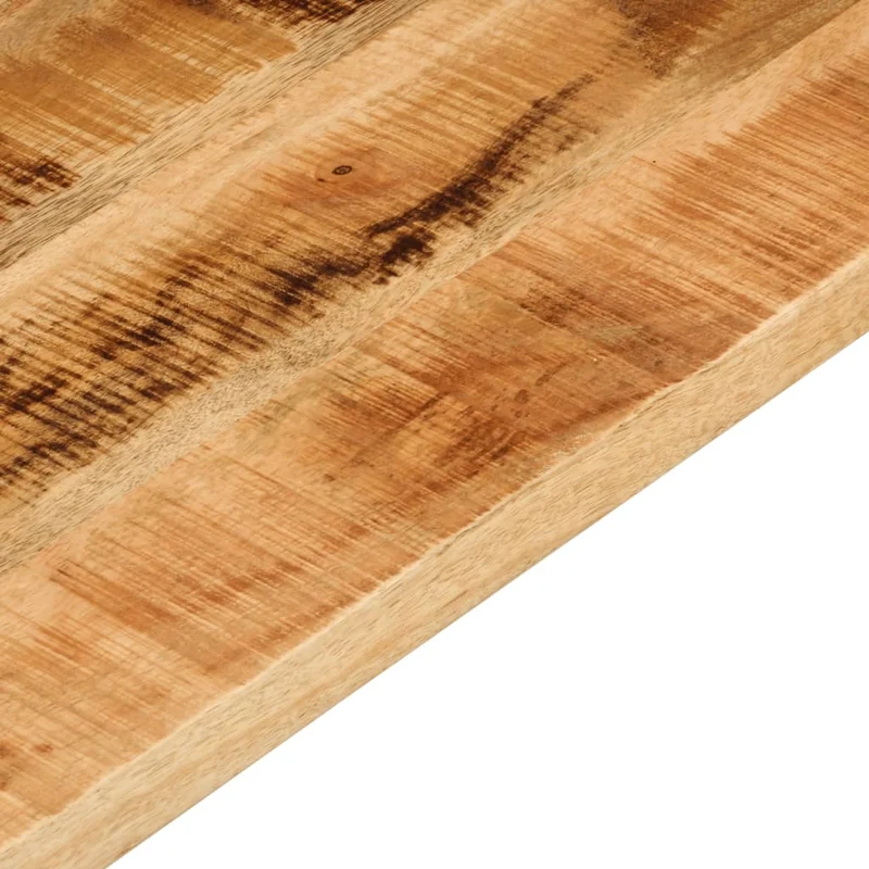 Table Top 90x70x2,5 cm Rectangular Solid Wood Rough Mango