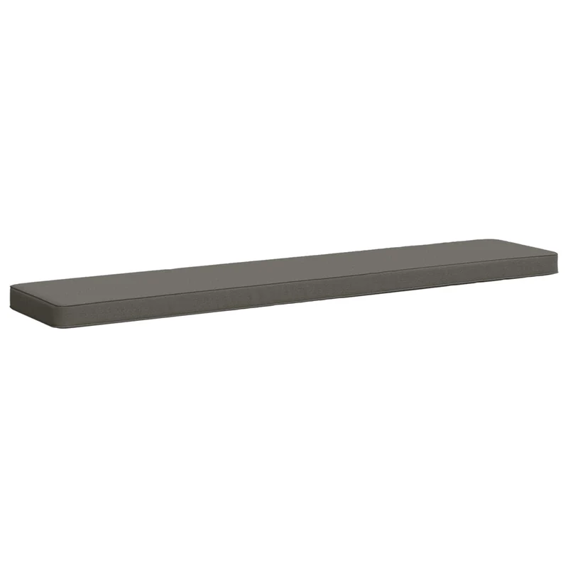 2-Piece Bench Cushions VUGHT 2 pcs 100% Polyester Grey