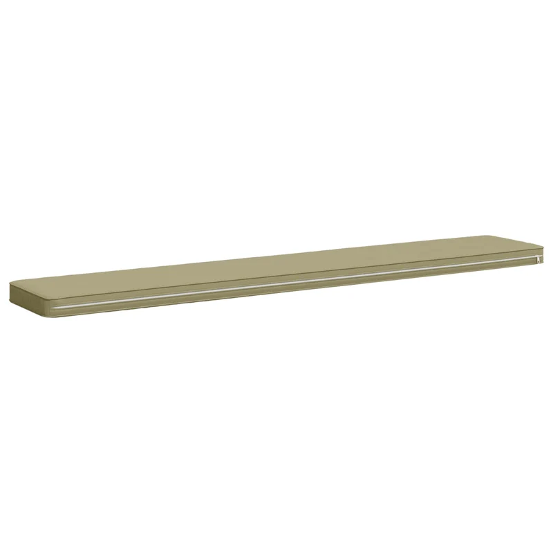 2-Piece Bench Cushions VUGHT 2 pcs 100% Polyester Light Green