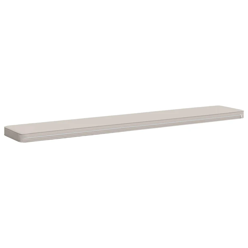 2-Piece Bench Cushions VUGHT 2 pcs 100% Polyester White