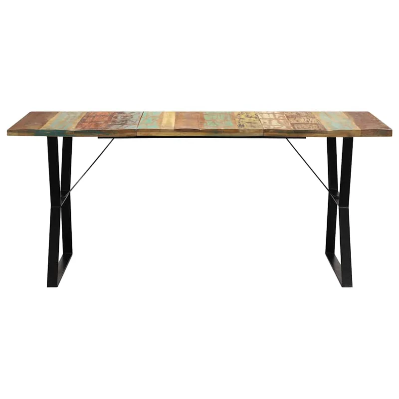 247946 vidaXL Dining Table 180x90x76 cm Solid Reclaimed Wood