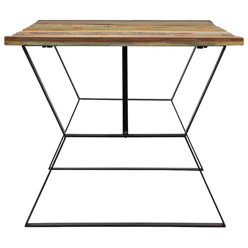247946 vidaXL Dining Table 180x90x76 cm Solid Reclaimed Wood