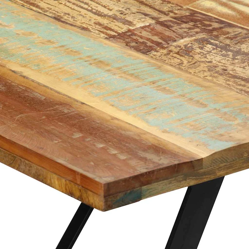 247946 vidaXL Dining Table 180x90x76 cm Solid Reclaimed Wood