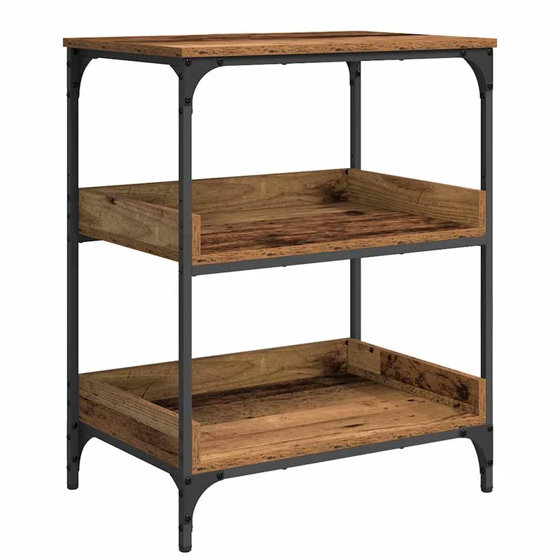 Kitchen Trolley Old Wood 60 x 41 x 80.5 cm Engineered Wood