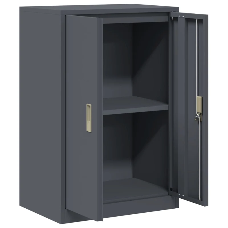 Storage Cabinet Anthracite 60 x 40 x 90 cm Steel