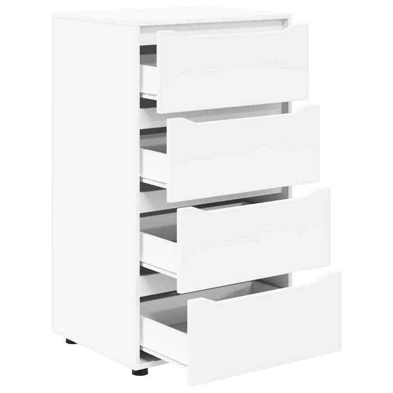 Storage Cabinets 60 x 48 x 105 cm Engineered Wood White