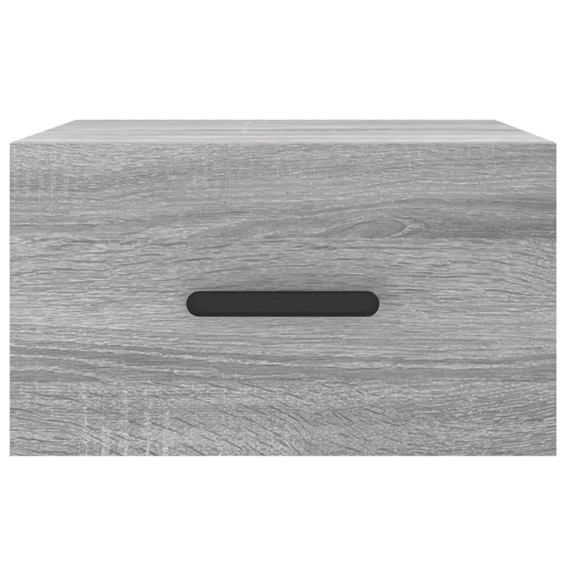 Wall-mounted Bedside Cabinet Grey Sonoma 35x35x20 cm