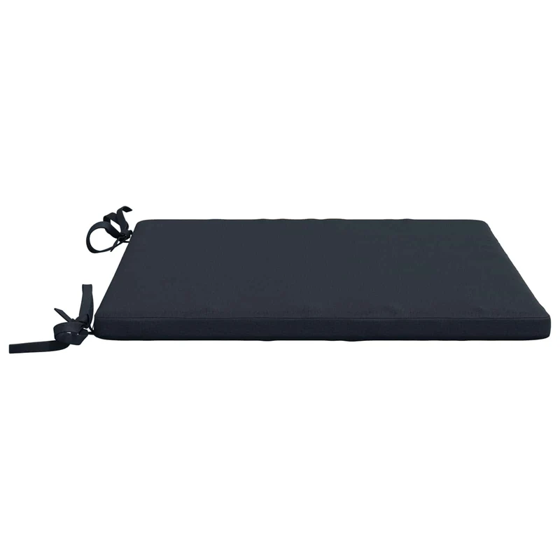 Seat Cushions SOEST 4 pcs 100% Polyester Dark Blue