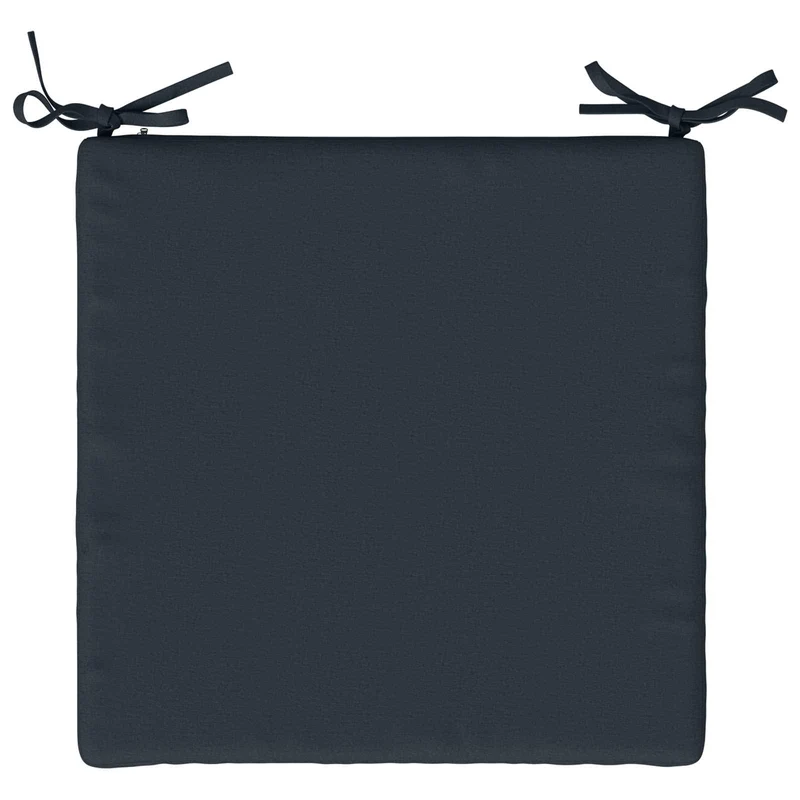 Seat Cushions SOEST 4 pcs 100% Polyester Dark Blue