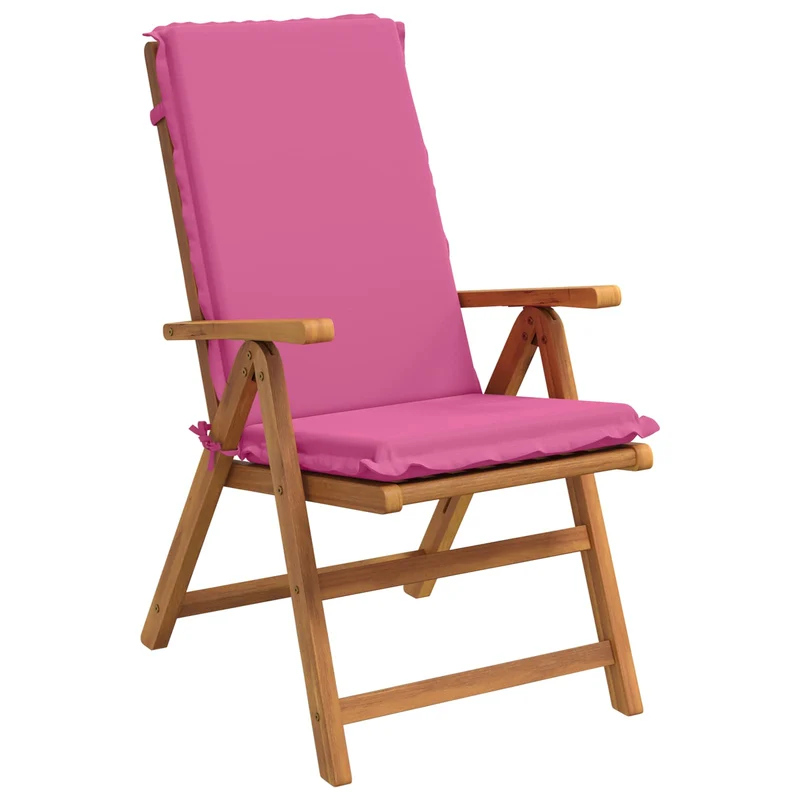 High Back Chair Cushion GEMERT 2 pcs 100% Polyester Pink