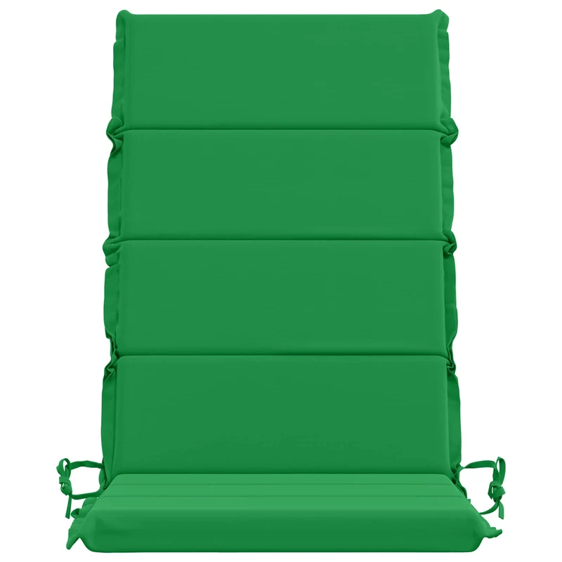 High Back Chair Cushion GEMERT 4 pcs 100% Polyester Green