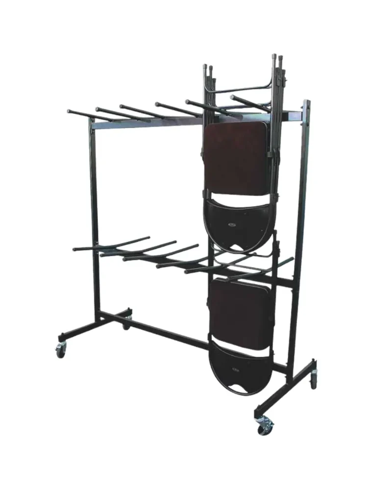 Chariot pour 72 chaises pliantes Florence
