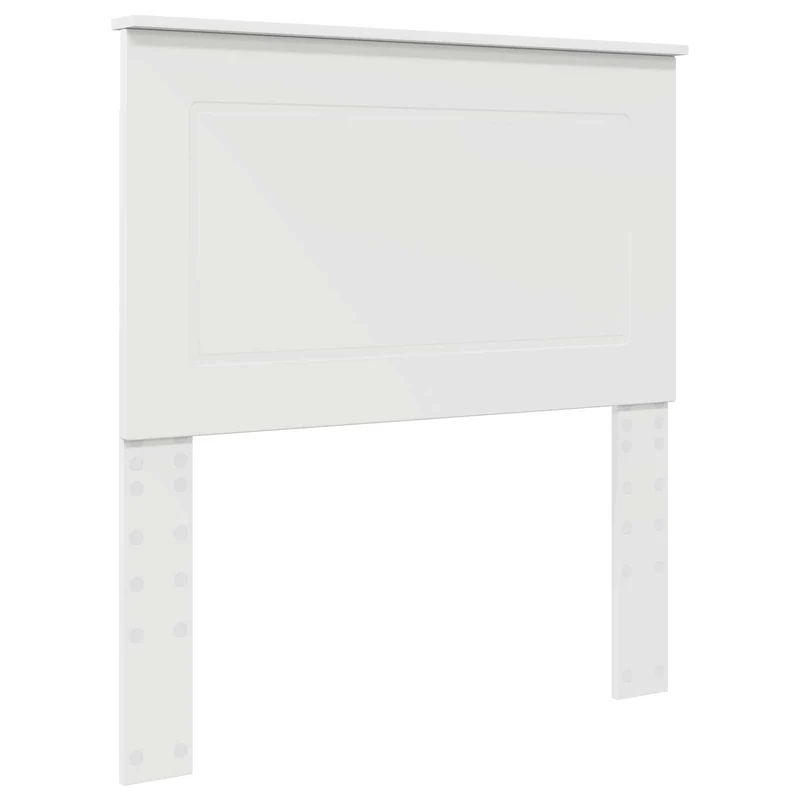 Bed Frame with Drawer White 90 x 200 cm Engineer Wood