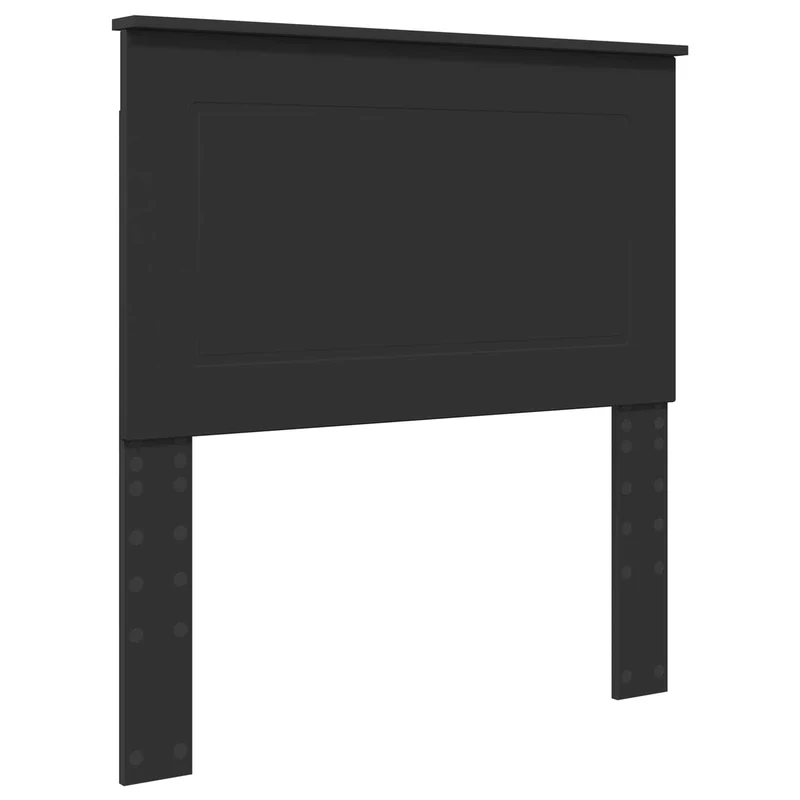 Bed Frame with Drawer Black 90 x 200 cm Engineer Wood