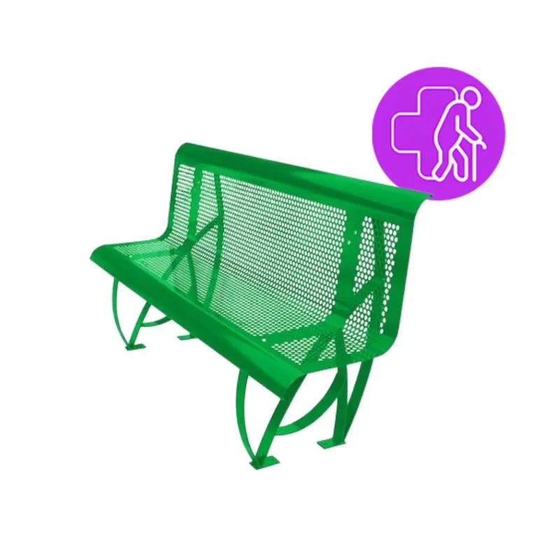 Banc métal Gériatrie