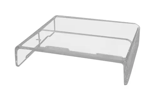 Rehausse pour pupitre en plexiglas, +13 cm, vendue seule