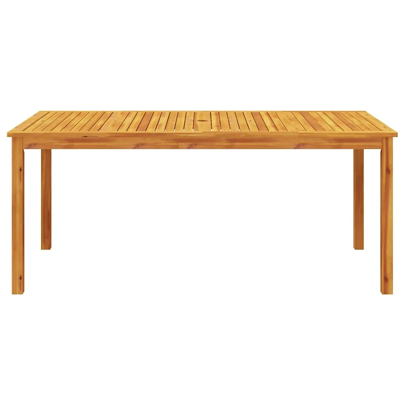 7 Piece Garden Dining Set 180x90x75 cm Solid Wood Acacia