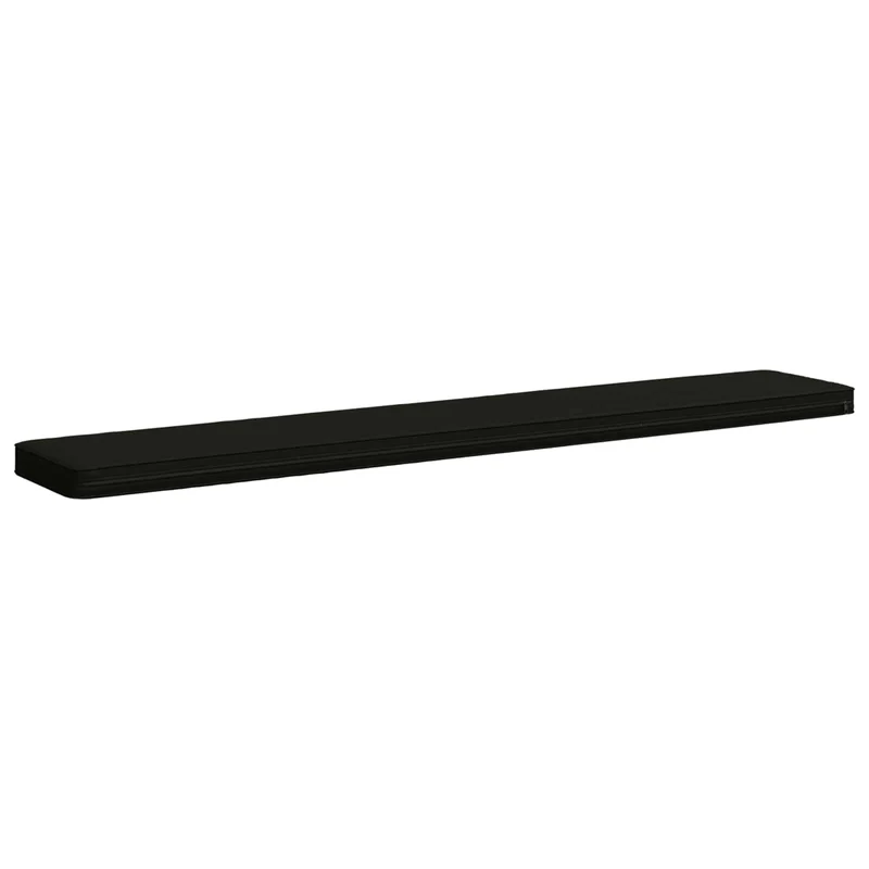 2-Piece Bench Cushions VUGHT 2 pcs 100% Polyester Black