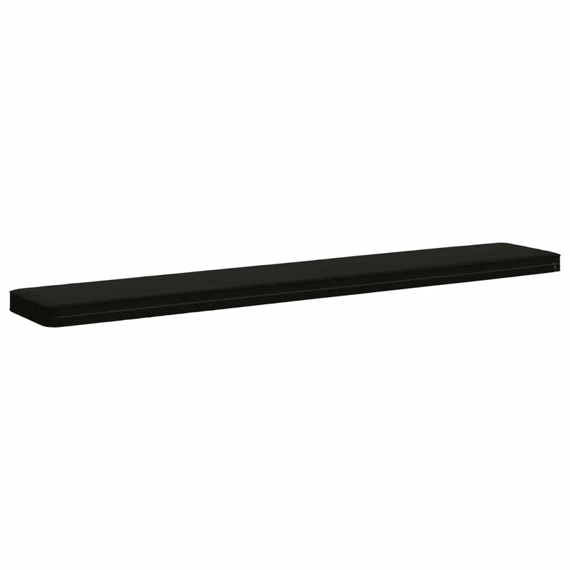 1-Piece Bench Cushion VUGHT 100% Polyester Black