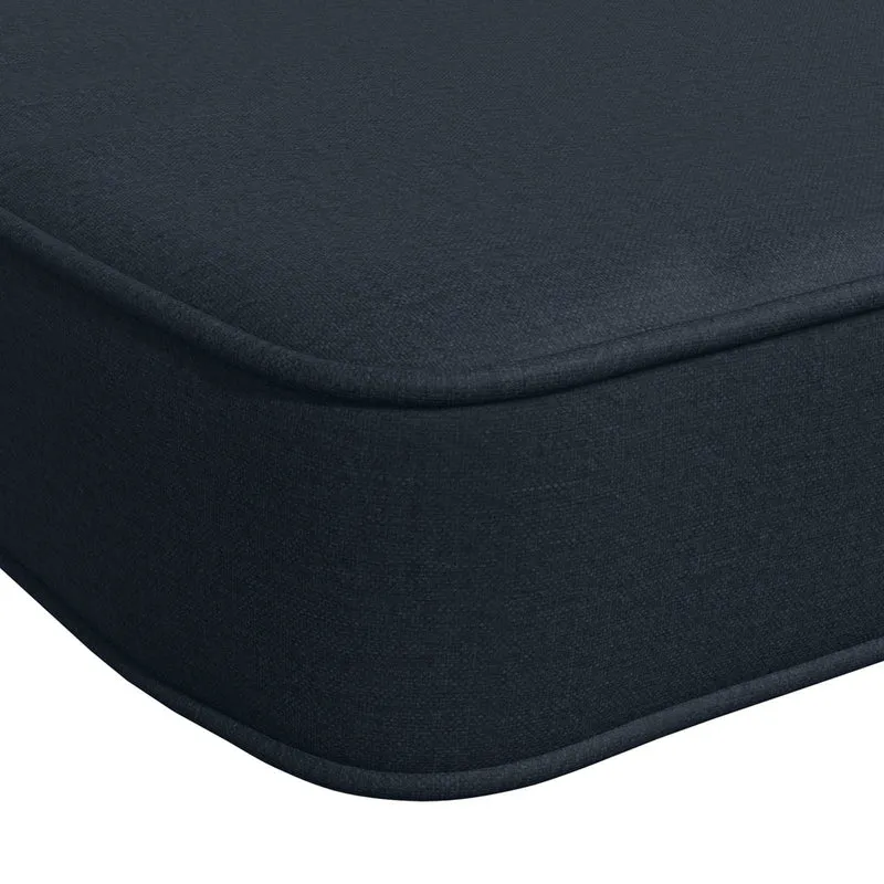 1-Piece Bench Cushion VUGHT 100% Polyester Dark Blue