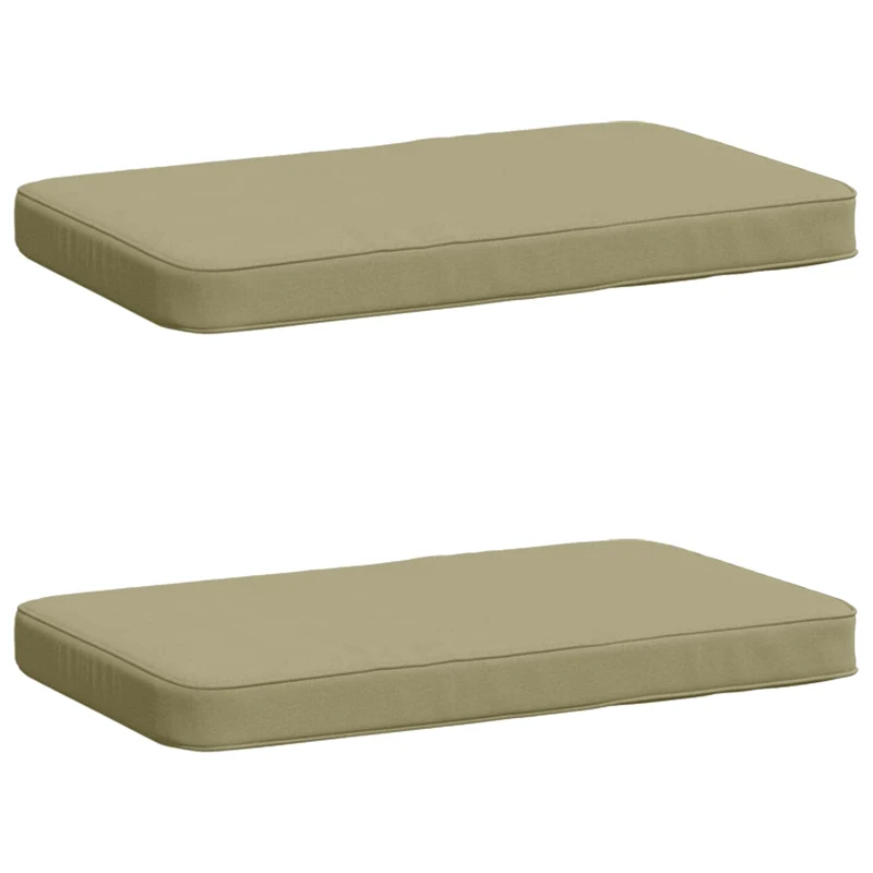 2-Piece Bench Cushions VUGHT 2 pcs 100% Polyester Light Green