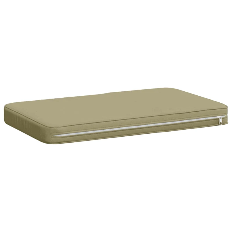 2-Piece Bench Cushions VUGHT 2 pcs 100% Polyester Light Green