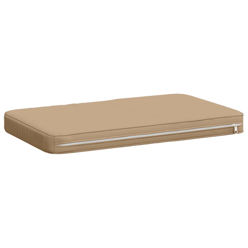 2-Piece Bench Cushions VUGHT 2 pcs 100% Polyester Sand