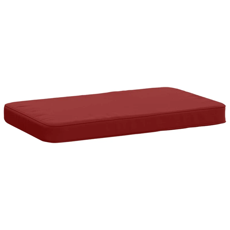 2-Piece Bench Cushions VUGHT 2 pcs 100% Polyester Wine Red
