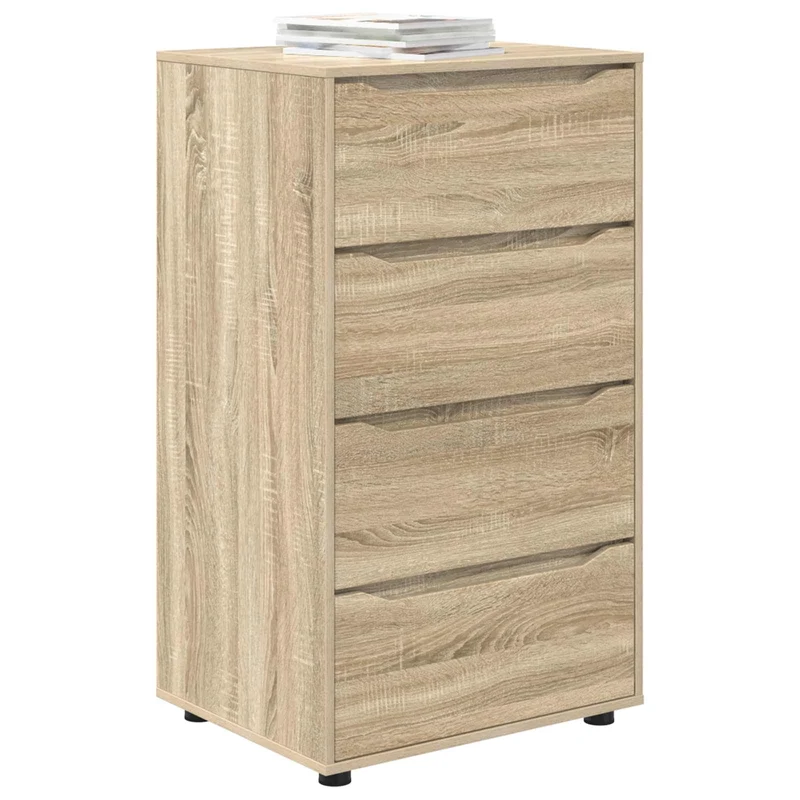 Storage Cabinets 60 x 48 x 105 cm Engineered Wood Sonoma Oak