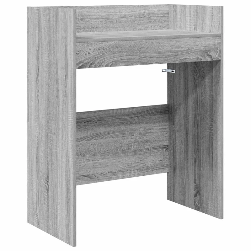 DJ Table Grey Sonoma 82 x 45 x 102 cm Engineered Wood