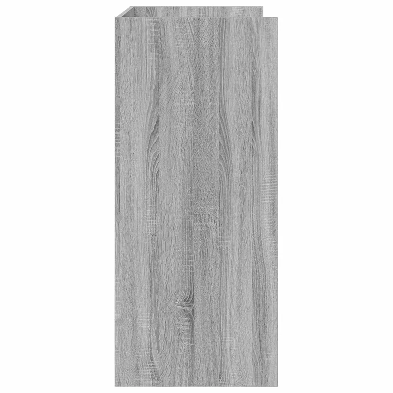 DJ Table Grey Sonoma 82 x 45 x 102 cm Engineered Wood